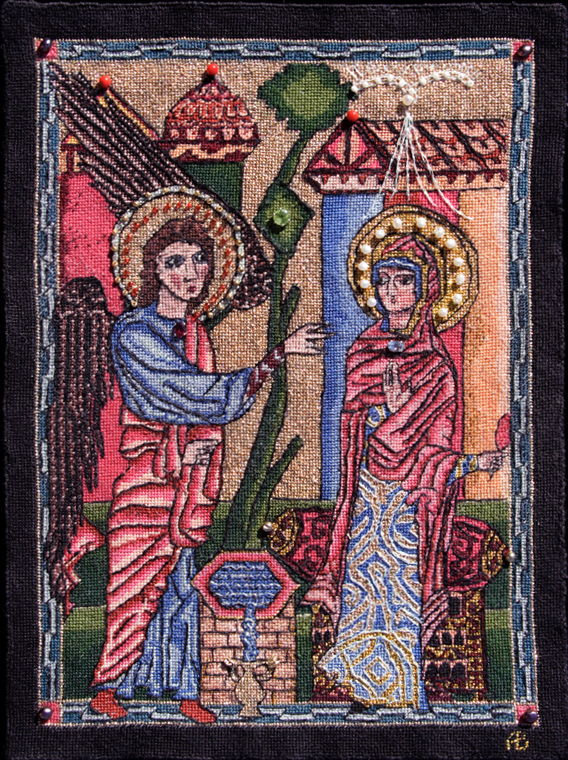 The Annunciation (Glajor Gospels)