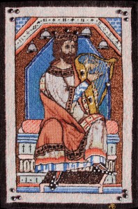 King David with Harp (sold)